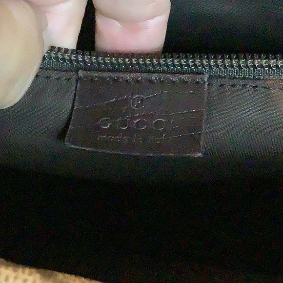 GUCCI GG Supreme canvas leather camera Bag - Picture 5 of 12